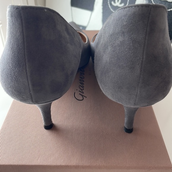 Gianvito Rosi Pointed Roe Pump Size 38.5 - Picture 5 of 17